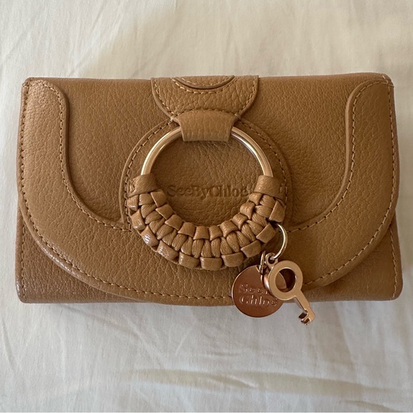 See By Chloe Tan Leather Wallet - Picture 1 of 7
